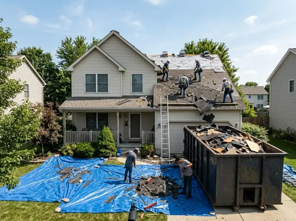 roof-replacement-debris-remova-004 — frequently asked questions, Cheapest Dumpster Rentals in Middletown, DE